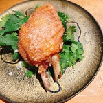 343592375 - ■紀州赤鶏手羽先唐揚げ【1本】 ◎