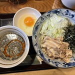手打蕎麦 ふじや - 胡麻つけ肉蕎麦　蕎麦大盛