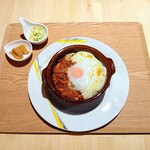 Cafe  Storia - とろーりたまごのダブルソースドリア