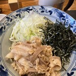 手打蕎麦 ふじや - 胡麻つけ肉蕎麦　蕎麦大盛
