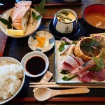 ファミリーれすとらん ひろせ 寿し正 - さしみ御膳