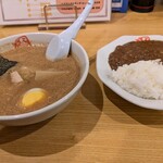 ラーメンだるまや - ミニミニセットどろラーメン