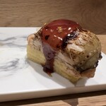 GINZA SUSHI BANYA KAI - 穴子とシャリの代わりにチーズカステラ