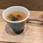 GINZA SUSHI BANYA KAI - 河豚かわの茶碗蒸し