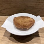 GINZA SUSHI BANYA KAI - ズワイ蟹の薩摩揚げ。