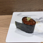 GINZA SUSHI BANYA KAI - 小ぶりないくら軍艦