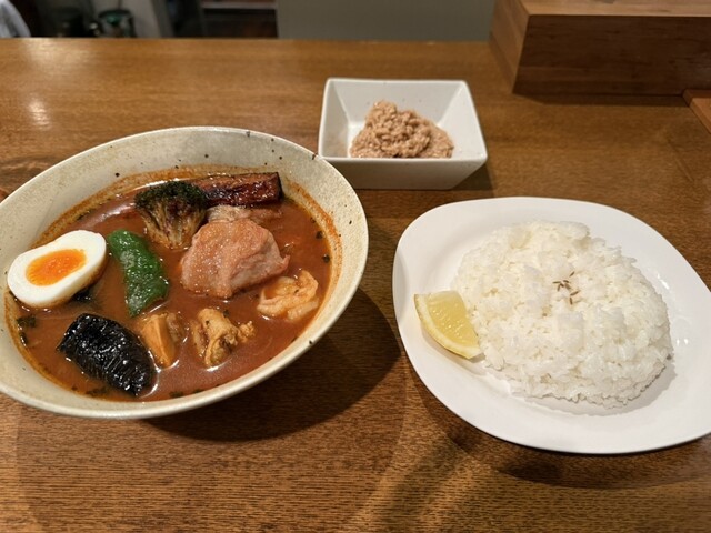 夜のスープカレー屋さん