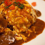 FLAMINGO CAFE - オムライス　ドミグラスソース