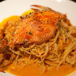 FLAMINGO CAFE - ５食限定ワタリガニのトマトクリームパスタ