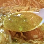 麺家 ぶんすけ - どろどろ粘度のカレースープ！