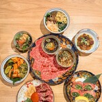 京洛燒肉Yabu - 周りがざわついたボリューム感のあるお肉たち