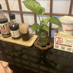 いけす割烹平家 - 2026.2 卓上の調味料