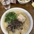 ラーメン鬼蔵 - 料理写真:極鬼ラーメン (背脂入りとんこつ) (800円)