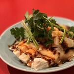 獅天鶏飯ハナレ - おつまみ海南鶏