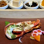 HAKONE NICA - 鬼殻焼きの瑞々しさ、お分かりになれるか？味付けはハーブで。