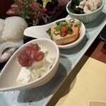 醸しや 大澤 - 珍味3点盛り