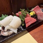 醸しや 大澤 - スミいか、まぐろ、ヒラマサ