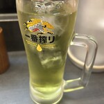 日高屋 - 緑茶ハイ