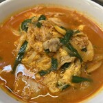 日高屋 - チゲ味噌ラーメン