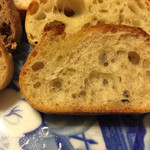 ビエル - バターのバゲットの断面