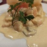 レストラン　クレール - 天使のエビクリーム煮パイケース