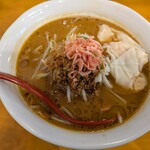 麺場 田所商店 - えびワンタン味噌ラーメン