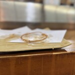 井筒 - 天ぷら定食　穴子の骨の素揚げ