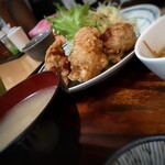 四季菜 - 料理写真:唐揚げ定食(￥900)