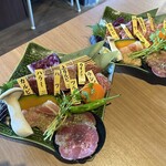 焼肉 鉢屋 長久手店 - ナガクテーゼランチ 竹　2980円（税込）のお肉