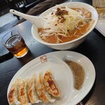 喜多方ラーメン 坂内 - 青唐ねぎ味噌ラーメン  ¥1,100