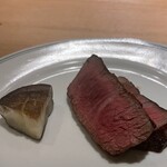 食堂 aca - 近江牛(イチボ)と徳島の椎茸「てんけいこ」