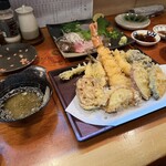 活魚料理 広海 - 天ぷら盛り合わせ