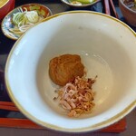 レストラン首里杜 - 器に味噌と鰹節