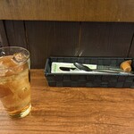 ロールキャベツ専門店 rolls - ロールキャベツセットの最初にアイスティー登場