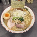 西永福の煮干箱 - 限定メニュー：ジェイソン（濃厚煮干担々麺）