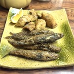 ゑび車 - 旬の魚の唐揚げ