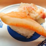 くら寿司 - 本ズワイガニ二種盛り