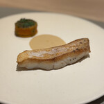 arbreims - 愛媛藤本さんの白甘鯛、バターナッツかぼちゃ