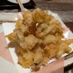 お食事処 居酒屋 英松 - イカ天ぷら