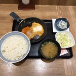 吉野家 - ハムエッグ納豆定食