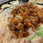 麺屋.千寿 - これが高菜 高いです