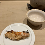 寿司つばさ - 車海老の頭