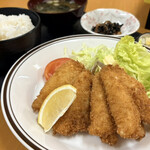 一力 - キスフライ定食