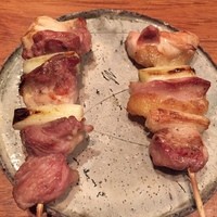 鶏一途 - ネギ身、雄・雌食べ比べ
