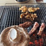 ろばたやき山ろく - しいたけ