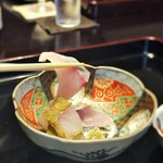 馳走のかぜ - 201501ひらまさとスズキの昆布巻き新鮮～