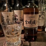 bar 中福 - ニッカの10年ものです