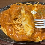 心斎橋 ミツヤ - カニクリームコロッケがトマトソースと合う〜(*´□`*)