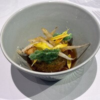 フレンチ串揚げBEIGNET - 【BEIGNET 特製】　白身魚と筍の揚げリゾット