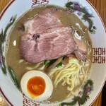 自家製麺 公園前 - 魚介豚骨ラーメン